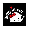3D Cartoon Stickers Baby In Car Warning Car-Sticker