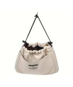 Drawstring Canvas Storage Organizers Multi-Pockets