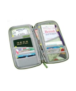Travel Document Wallet Passport Cards Money Organizer