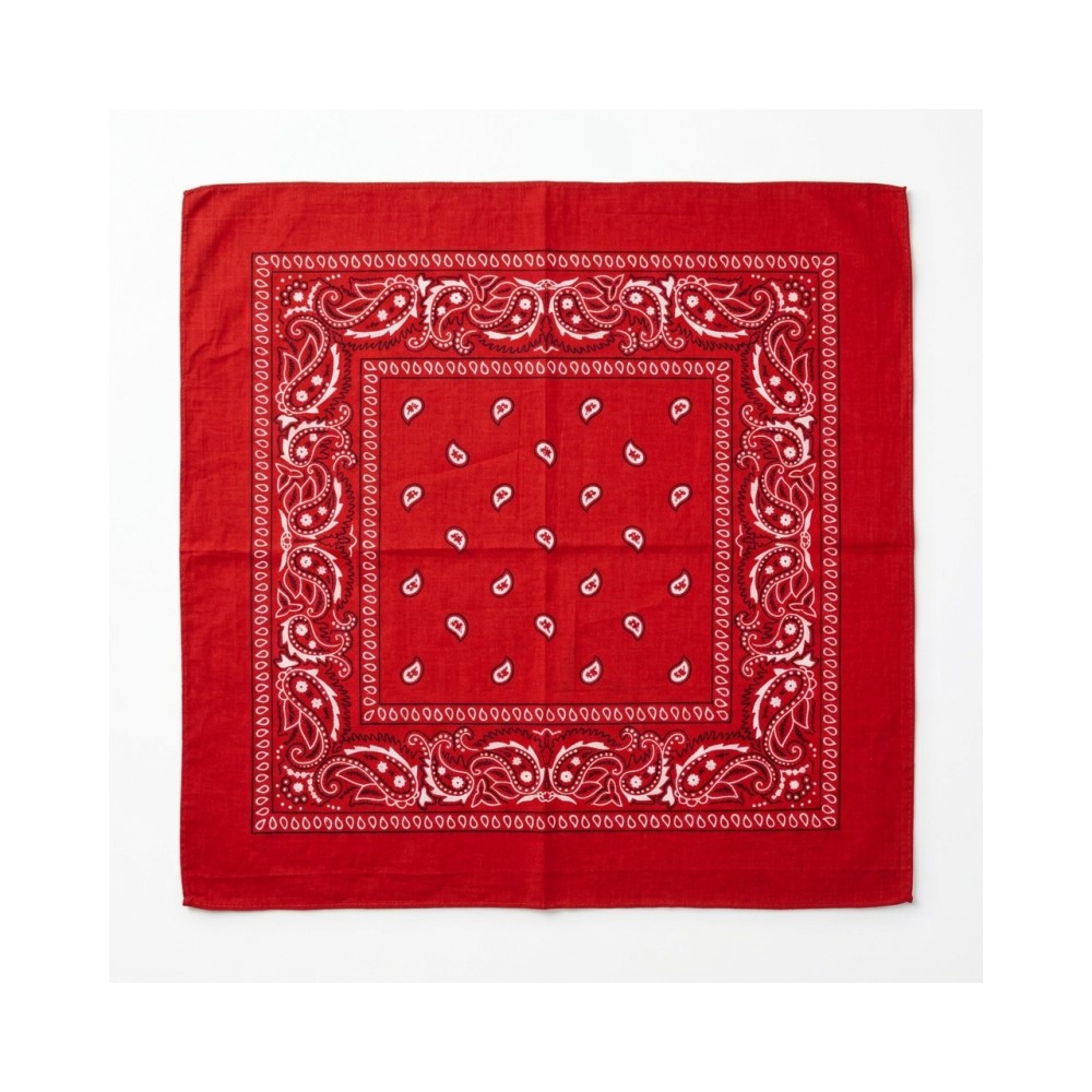 Bandanna Summer Scarf Red Bandana 55cm x 55cm